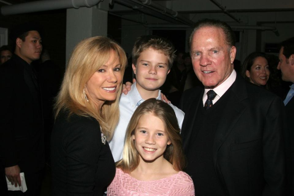 Kathie Lee Gifford, Cody and Cassidy and Frank Gifford. FilmMagic