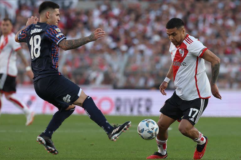 El chileno Paulo Díaz terminó la temporada 2023 como uno de los puntos más altos de River