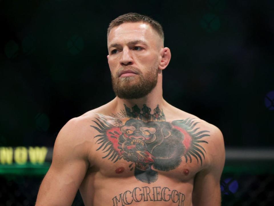 McGregor broke his leg just two months ago (Getty Images)