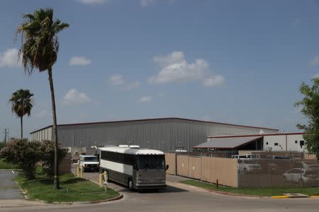 U.S. Border Patrol's central processing center in McAllen, Texas, U.S., is pictured July 17, 2018. REUTERS/Loren Elliott