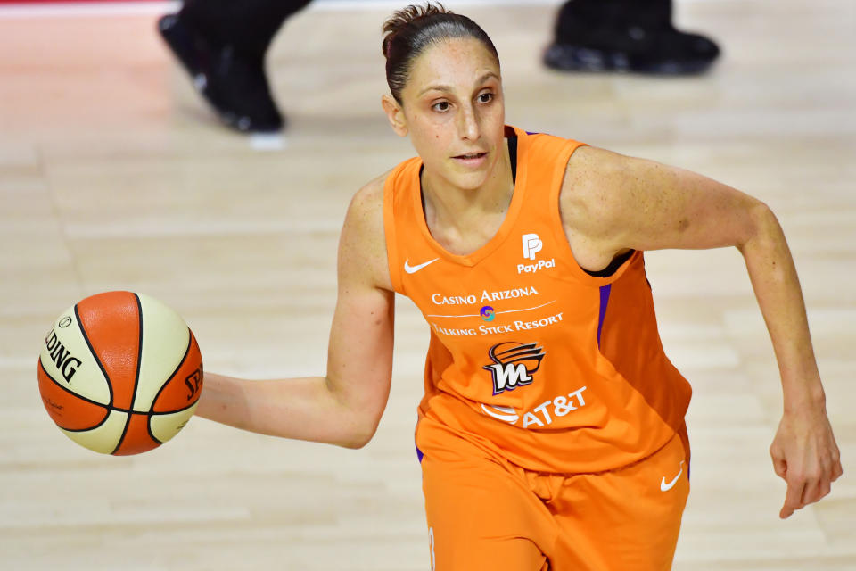 Diana Taurasi of the Phoenix Mercury