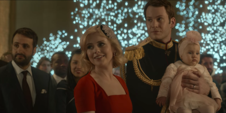 <p>But the characters from ‘A Christmas Prince’ also make an appearance in ‘The Princess Switch: Switched Again’</p>Netflix