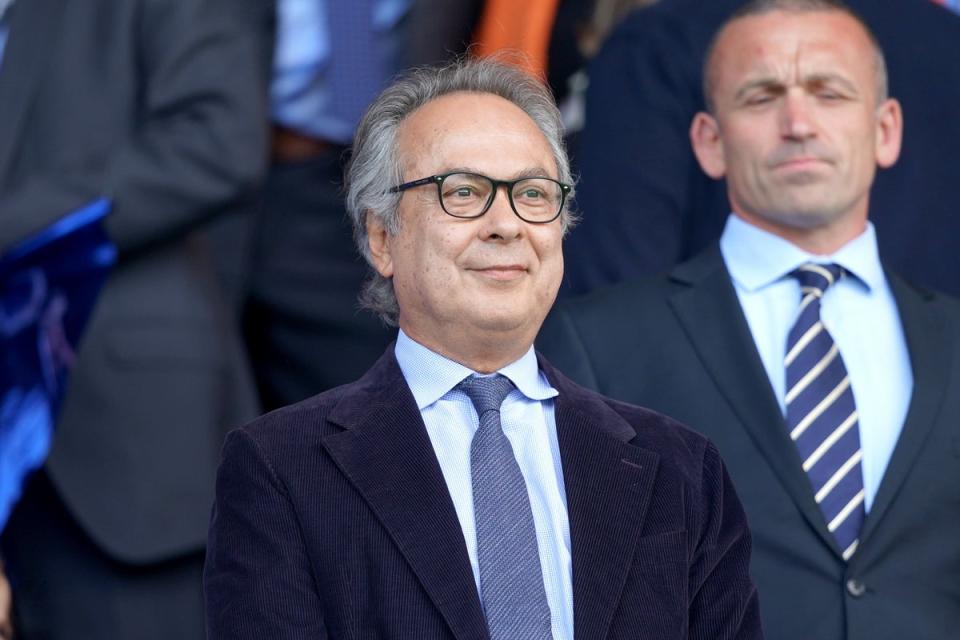 Everton owner Farhad Moshiri claims his decisions to sack former managers was driven by fan reaction (Ian Hodgson/PA) (PA Archive)