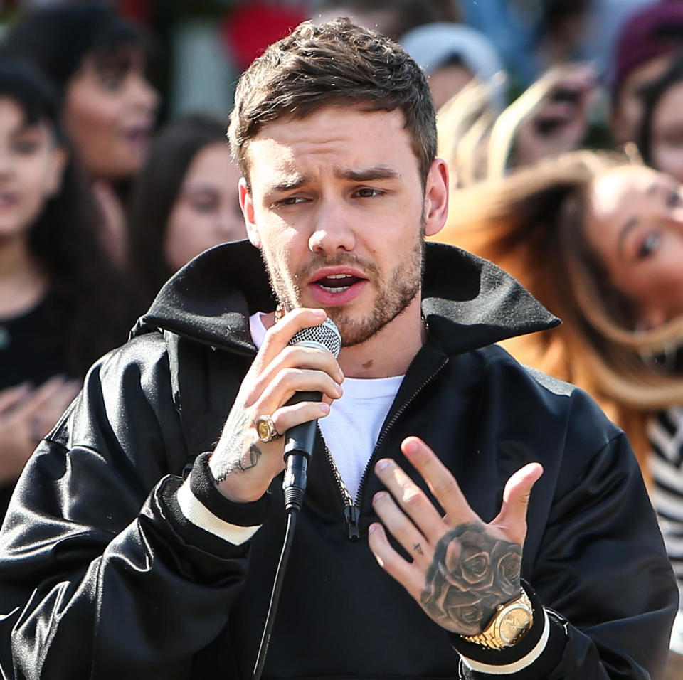 Liam hinted that One Direction could still tour their 2015 album. Copyright: [Rex]