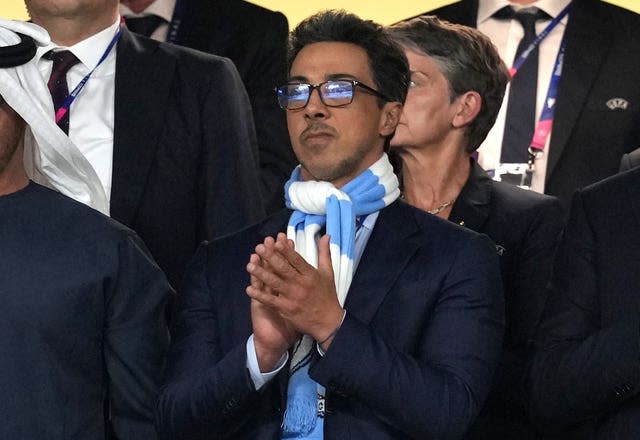 Manchester City owner Sheikh Mansour bin Zayed bin Sultan Al Nahyan