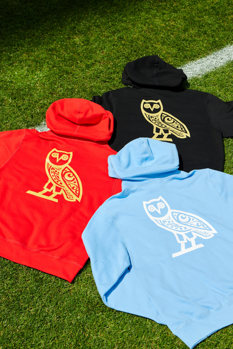 OVO x MLS collection pieces.
