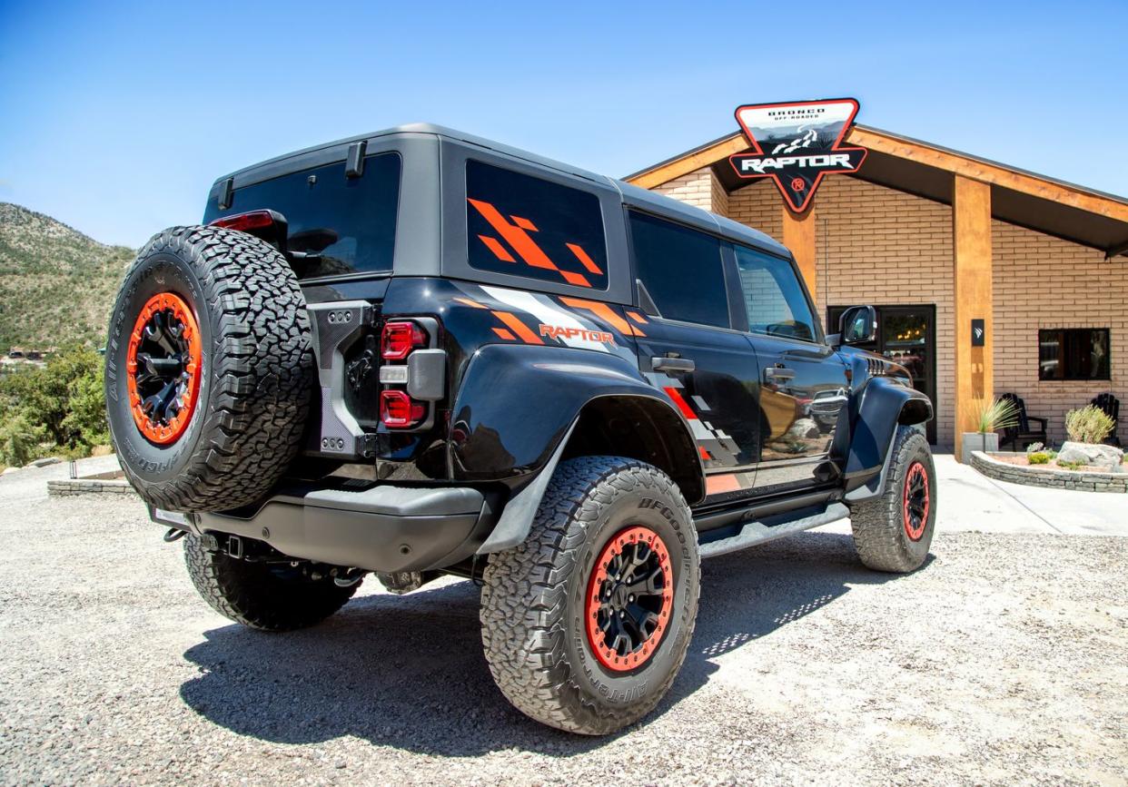 2024 ford bronco raptor code orange