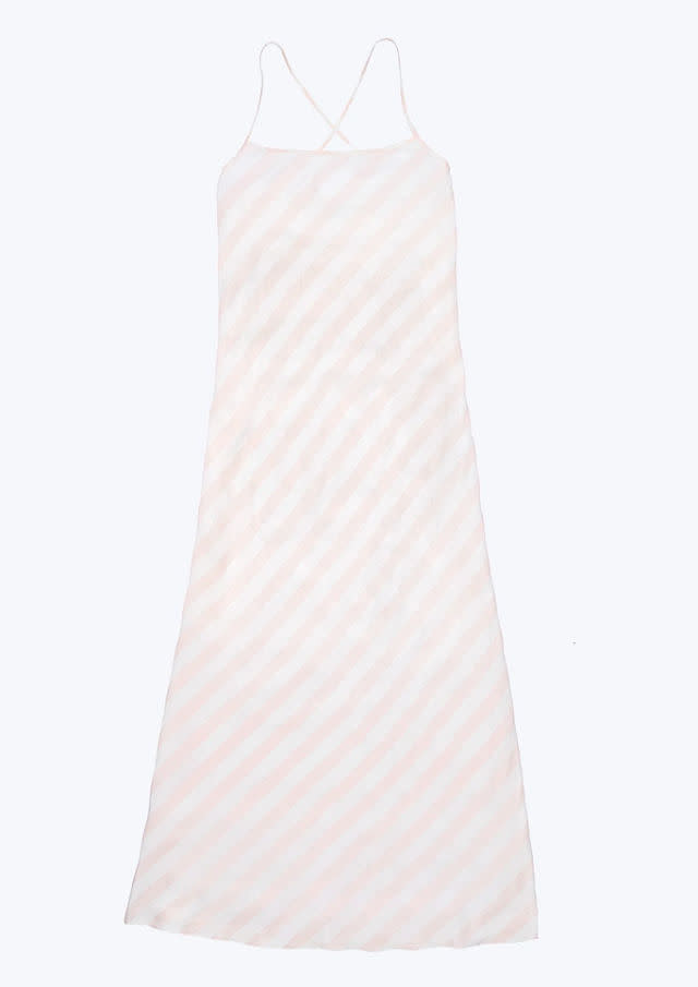 <p>Wharton Slip Dress, $298, <a rel="nofollow noopener" href="https://shop.sleepyjones.com/products/wharton-slip-dress" target="_blank" data-ylk="slk:sleepyjones.com;elm:context_link;itc:0;sec:content-canvas" class="link "><u>sleepyjones.com</u></a>.</p>