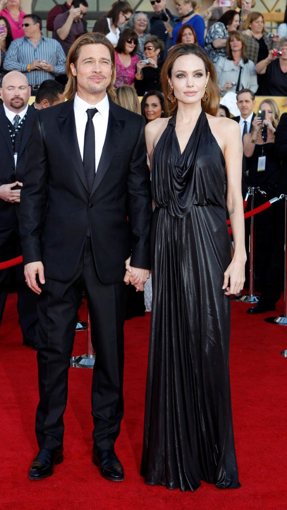 Brad Pitt and Angelina Jolie, SAG Awards 2012