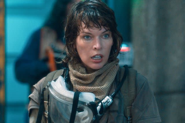 <p>Courtesy of Breathe Productions Inc.</p> Milla Jovovich in "Breathe"