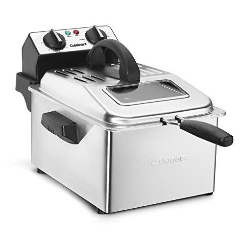 1) Cuisinart 4-Quart Deep Fryer