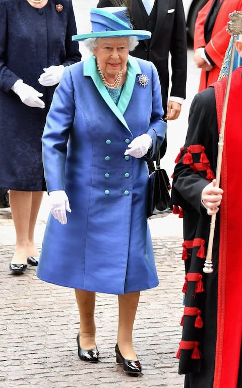 the queen RAF celebration - Credit: Getty