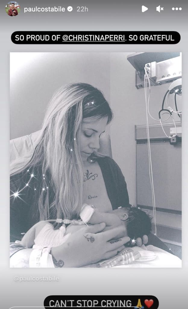 Christina Perri, Baby, Paul Costabile, Instagram