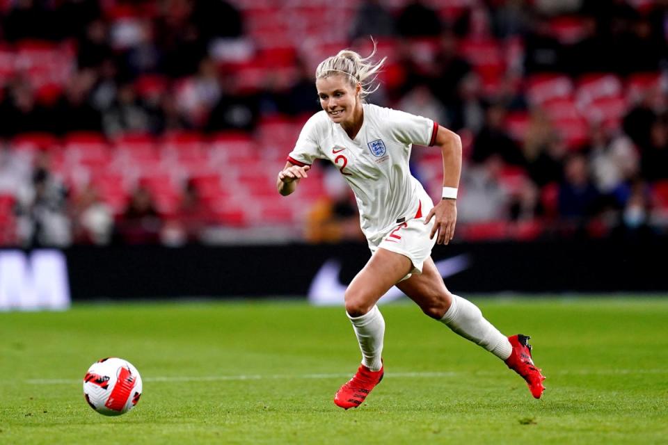 Rachel Daly played for Leeds early in her career and supports the club, something she shared with her late father Martyn (John Walton/PA) (PA Archive)