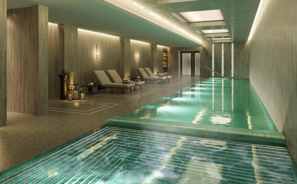 Auriens Chelsea also has more traditional amenities, including a swimming pool.