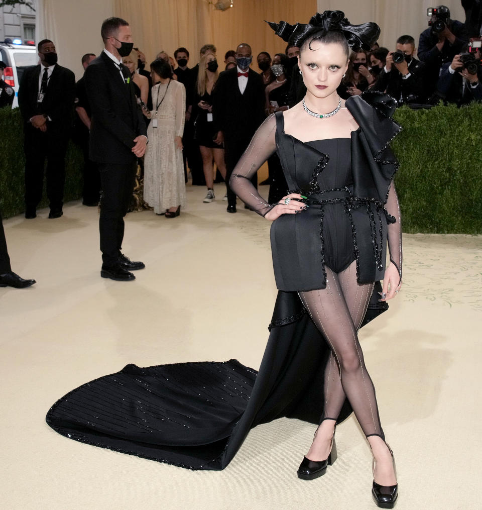 Maisie Williams attends The 2021 Met Gala