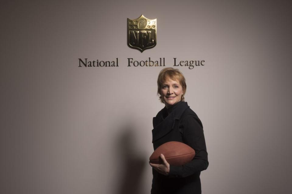 Cynthia Hogan has been hired by the National Football League to help the organization with their issues of players abusing women.