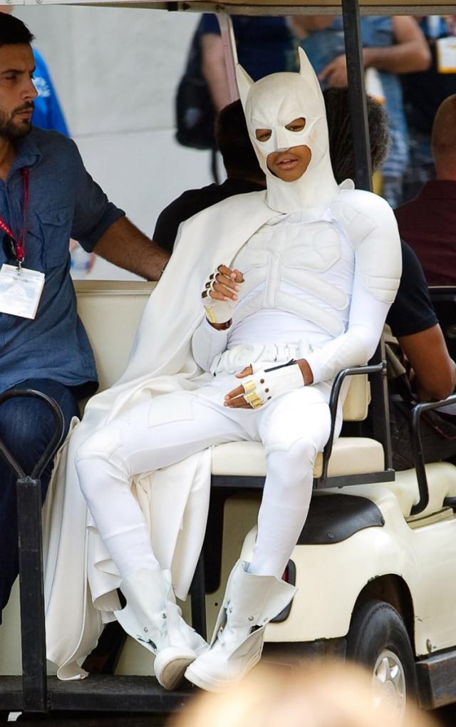 Jaden Smith Went to His Prom Dressed as the White Batman: Photo