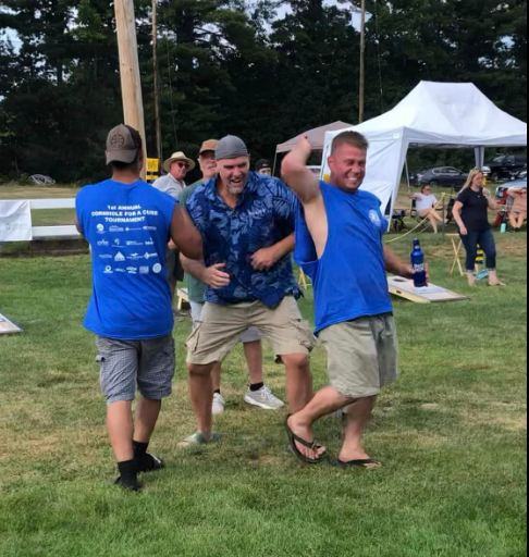 The Lions Club of Dover, Rollinsford and South Berwick bagged a winner in their First Annual “Cornhole for a Cure” fundraiser on Aug. 20 at the Hilltop Fun Center in Somersworth, N.H.