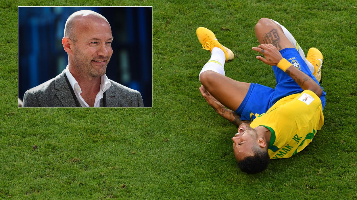 Neymar has been blasted by BBC pundit Alan Shearer.