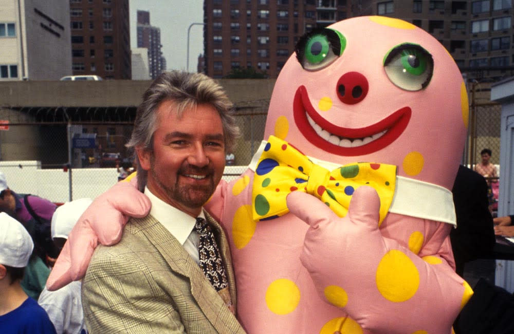 Noel Edmonds and Mr Blobby appeared on television together in the 1990s credit:Bang Showbiz