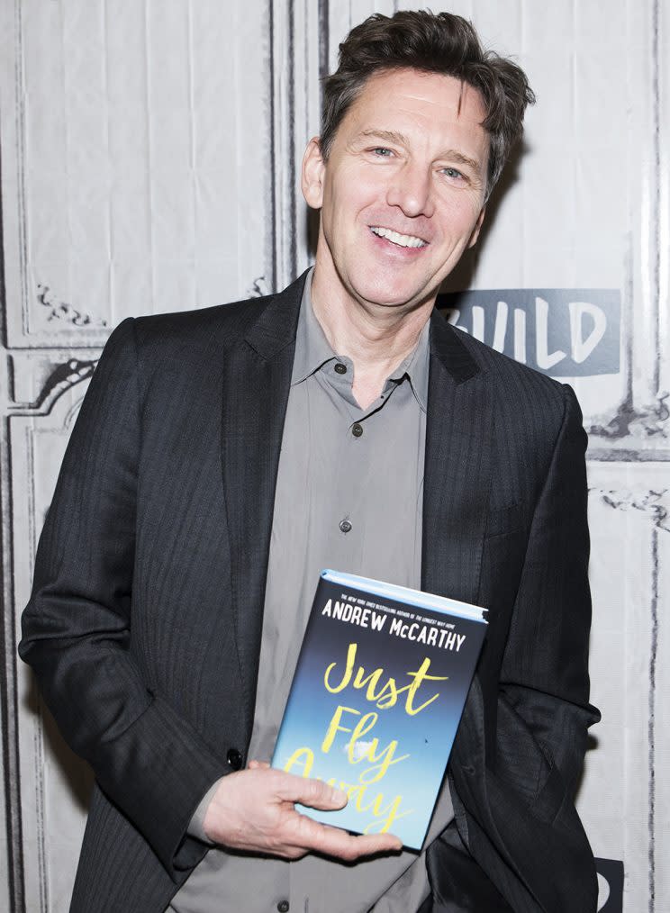 Andrew McCarthy attends AOL Build Series to discuss his new book 