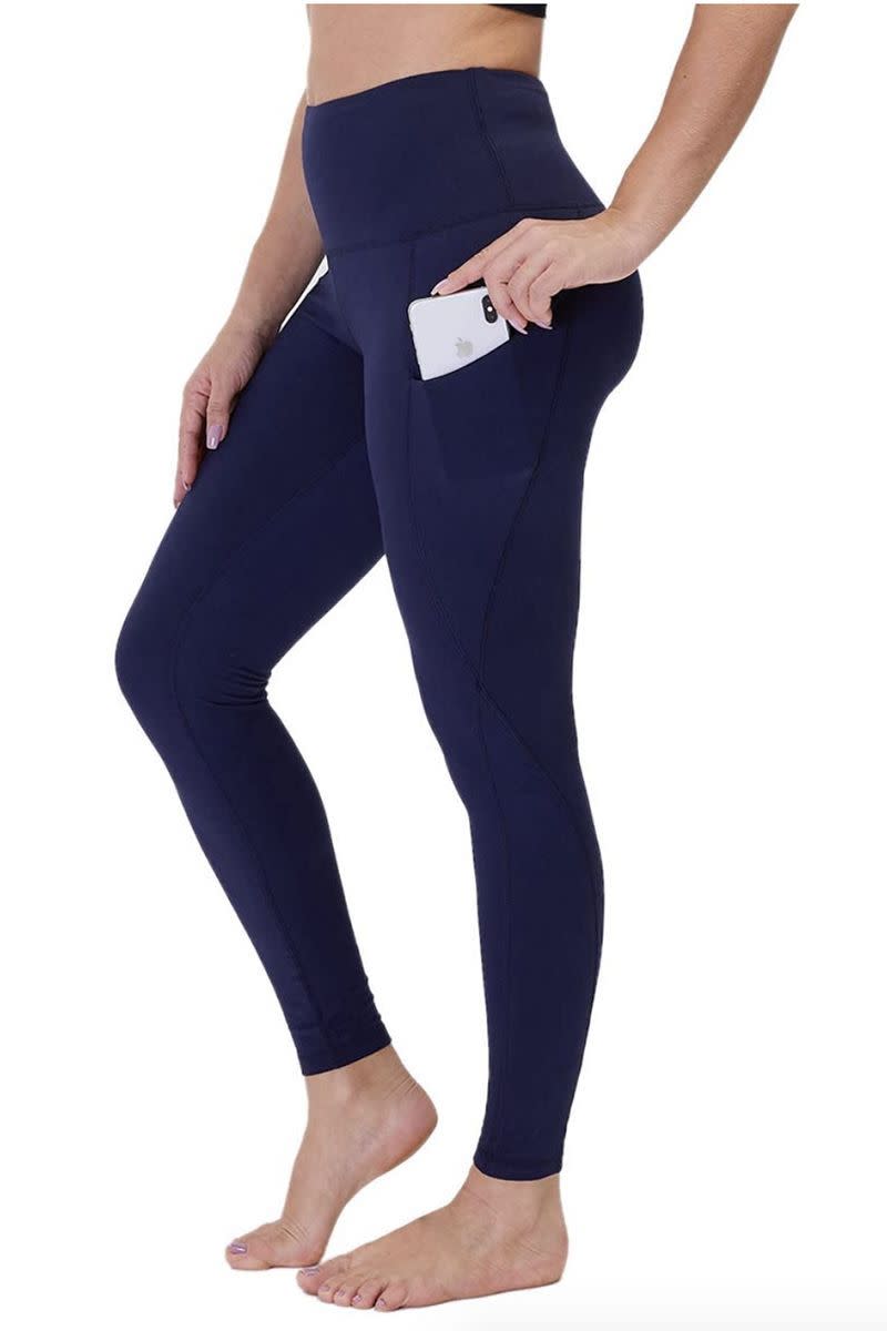 4) High-Waist Yoga Pants With Pockets