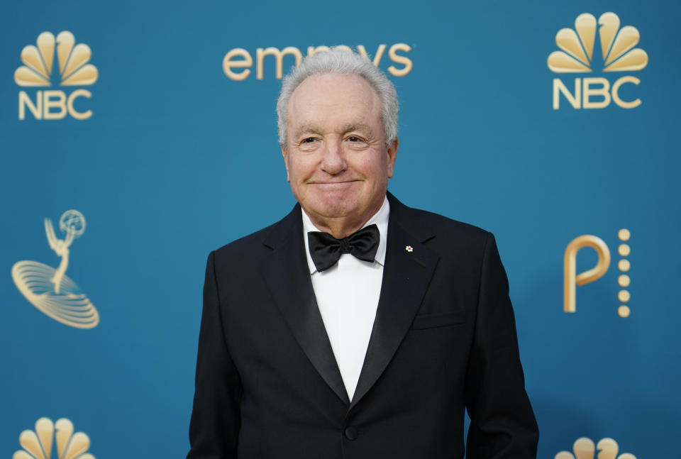 Lorne Michaels arrives at the 74th Primetime Emmy Awards on Monday, Sept. 12, 2022, at the Microsoft Theater in Los Angeles. (AP Photo/Jae C. Hong)