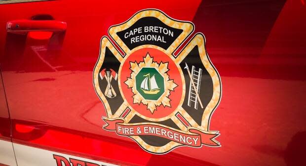 Cape Breton Regional Fire Service says the pilot is OK after being found by volunteer firefighters.  (Tom Ayers/CBC - image credit)