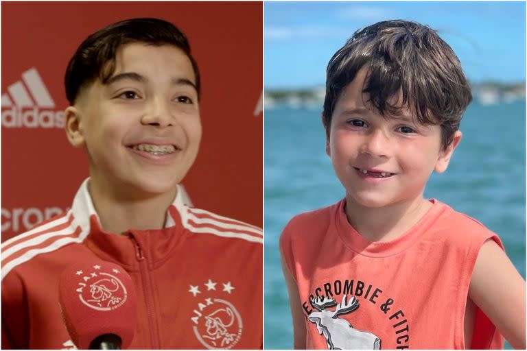 Dijeron que era Mateo Messi, pero se trataba de Rayane Bounida, unajoya del fútbol belga (Foto: Instagram)