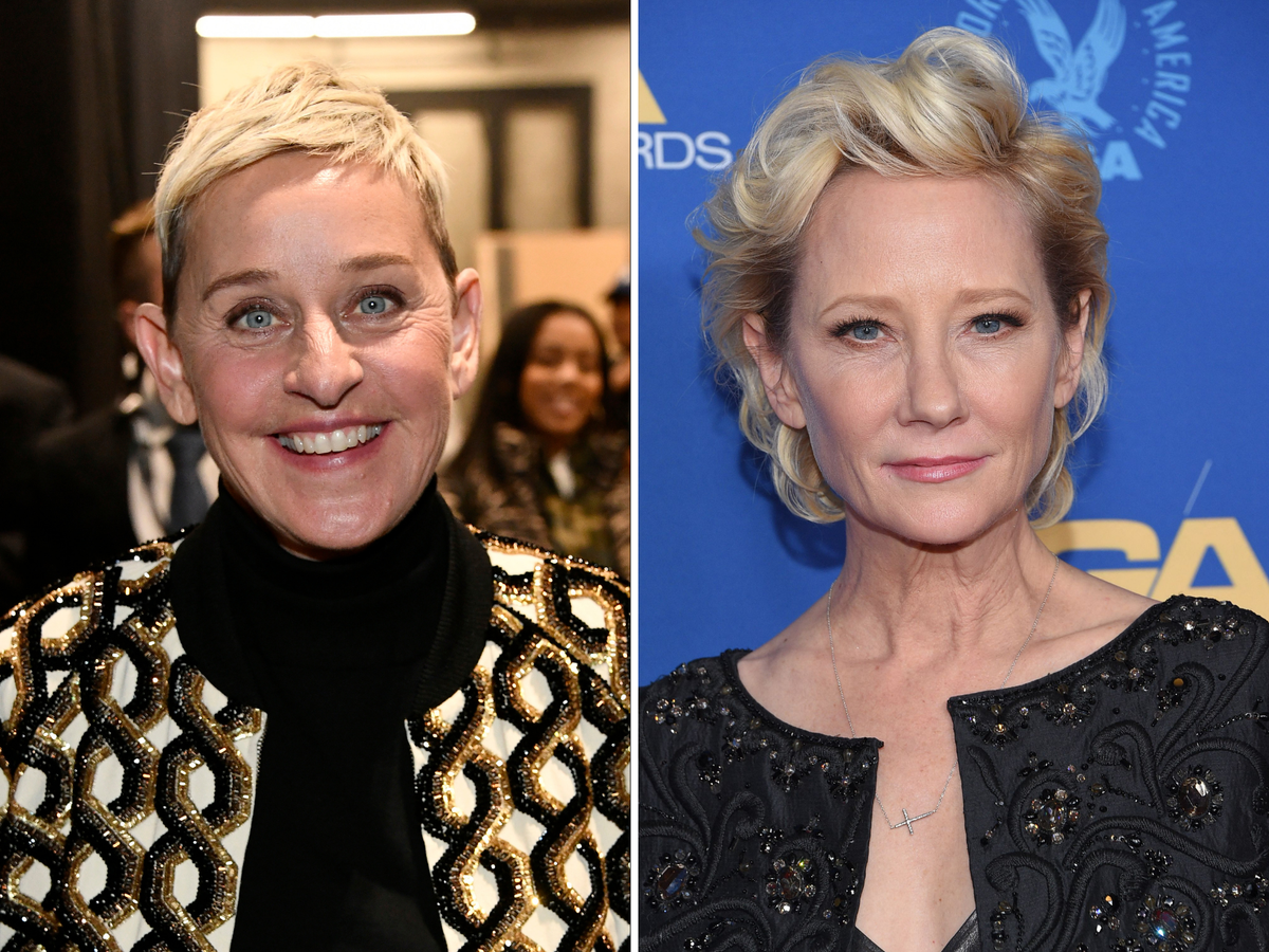 Ellen DeGeneres and Anne Heche (Getty Images)