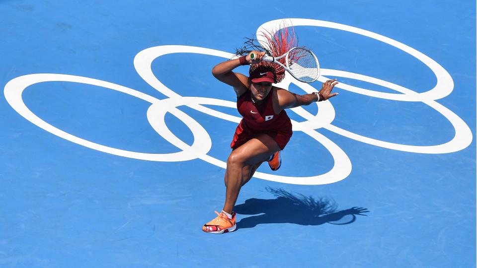 Naomi Osaka, representing the host country at the Tokyo Games, started of with a convincing victory Sunday.