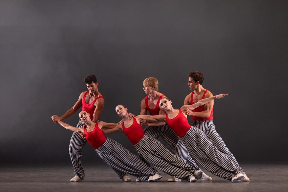 Miami City Ballet Dancers in "In the Upper Room," choreographed by Twyla Tharp.
