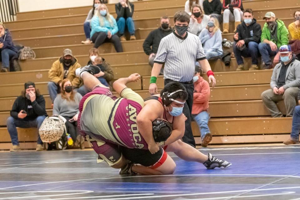 The Canisteo-Greenwood wrestling team will head to the NYS Dual Meet Championship on Saturday evening.