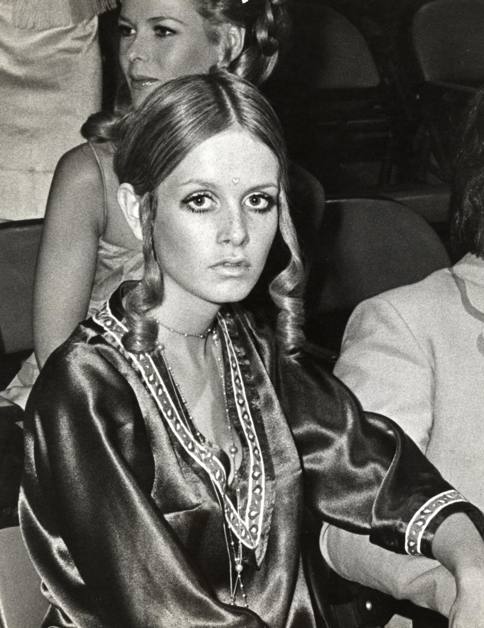 Twiggy attends the CBS "Model of the Year" Pageant at CBS Studios in New York City.