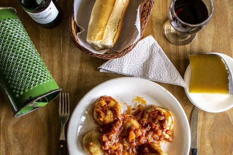 Las pastas caseras de Almacén Adela