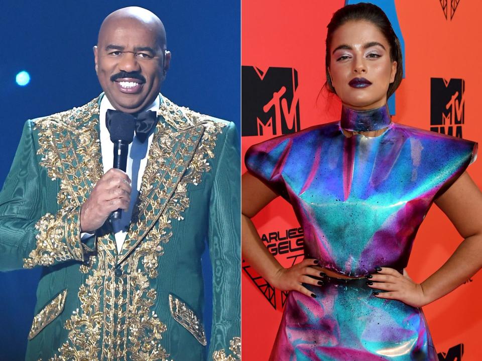 Steve Harvey is returning to host while Noa Kirel is set to perform.