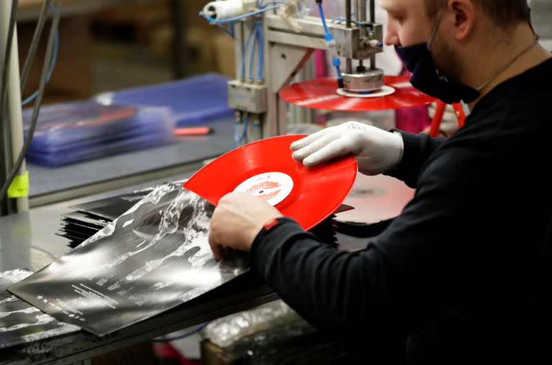Record sales for Czech vinyl record maker GZ Media in Lodenice