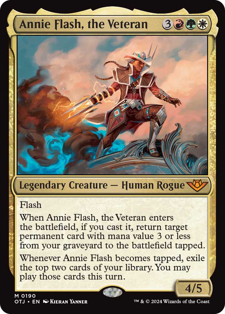 Annie Flash the Veteran standard art
