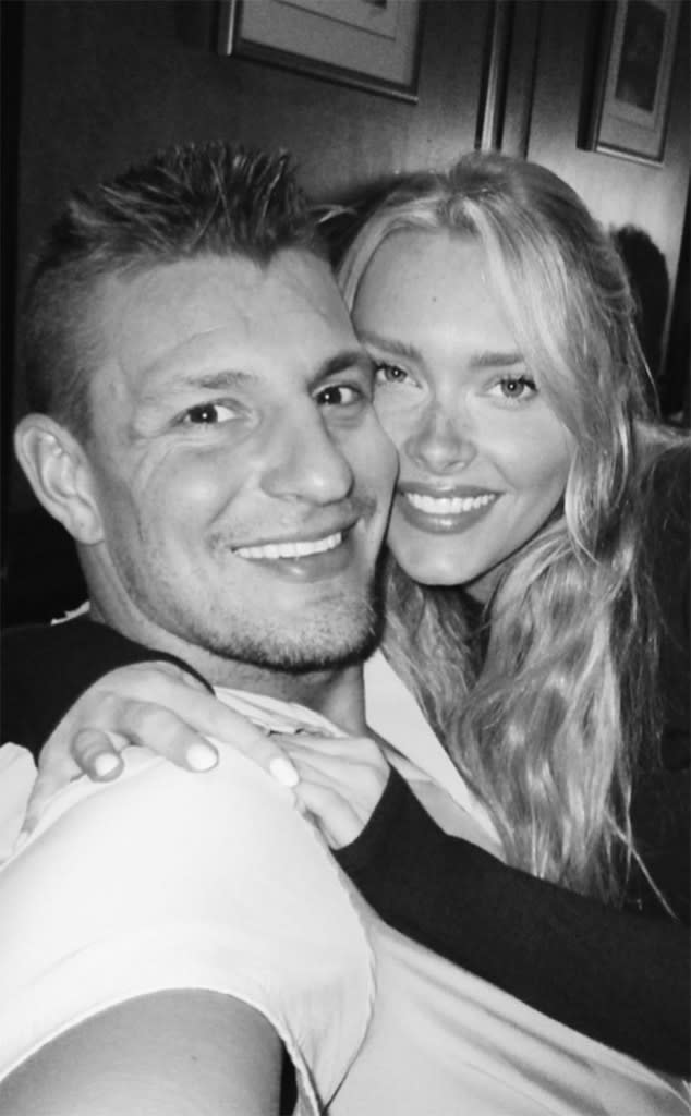 Camille Kostek, Rob Gronkowski 