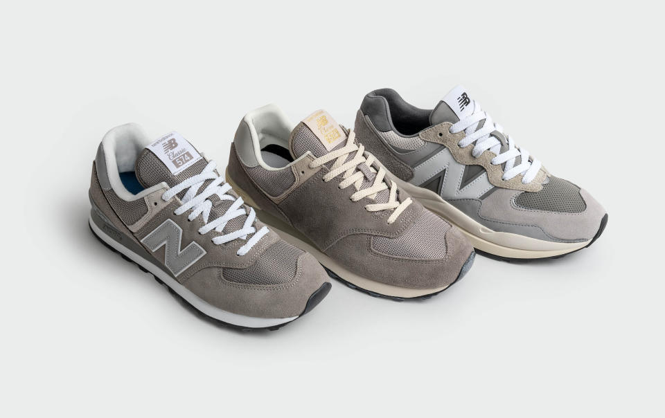 La colección New Balance 2021 Grey Day. (vía New Balance vía The New York Times)