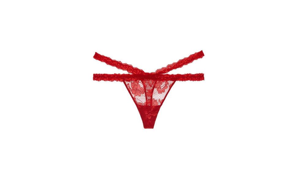 <p>Sensual Christmas G-string, $22, <a rel="nofollow noopener" href="https://us.intimissimi.com/product/sensual-christmas-g-string/171441.uts" target="_blank" data-ylk="slk:intimissimi.com;elm:context_link;itc:0;sec:content-canvas" class="link ">intimissimi.com</a> </p>