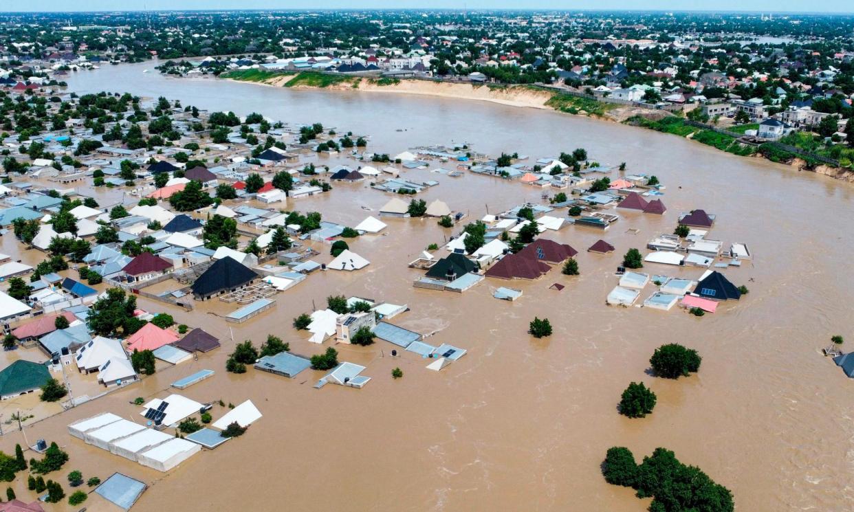 <span>There have been 37 deaths in Borno state after parts of its capital, Maiduguri, were overrun by water on 9 September following the collapse of a dam.</span><span>Photograph: Musa Ajit Borno/AP</span>