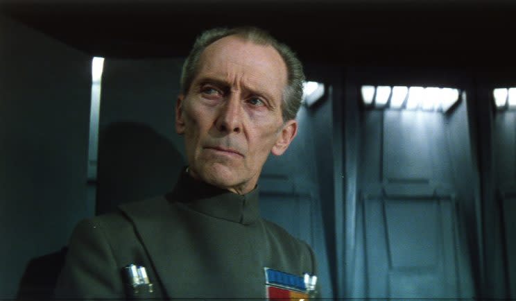 Grand Moff Tarkin could give us another link between Rogue One and Star Wars - Credit: Lucasfilm