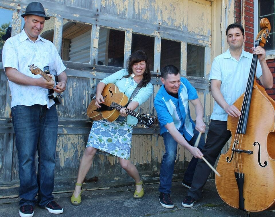 Sarah Swain & the Oh Boys will kick off the Summer Concert Series at Osterville Village Library on July 7.