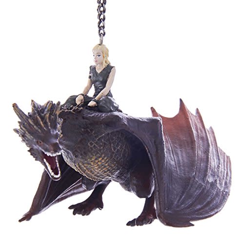 Daenerys and Dragon Ornament