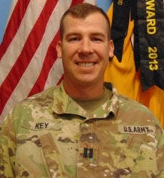 Capt. Jeff Key, now a major, serves on the Army ROTC faculty at the University of Central Florida.
