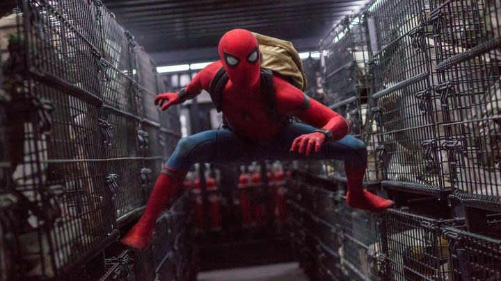 Spider-Man in "Spider-Man: Homecoming."