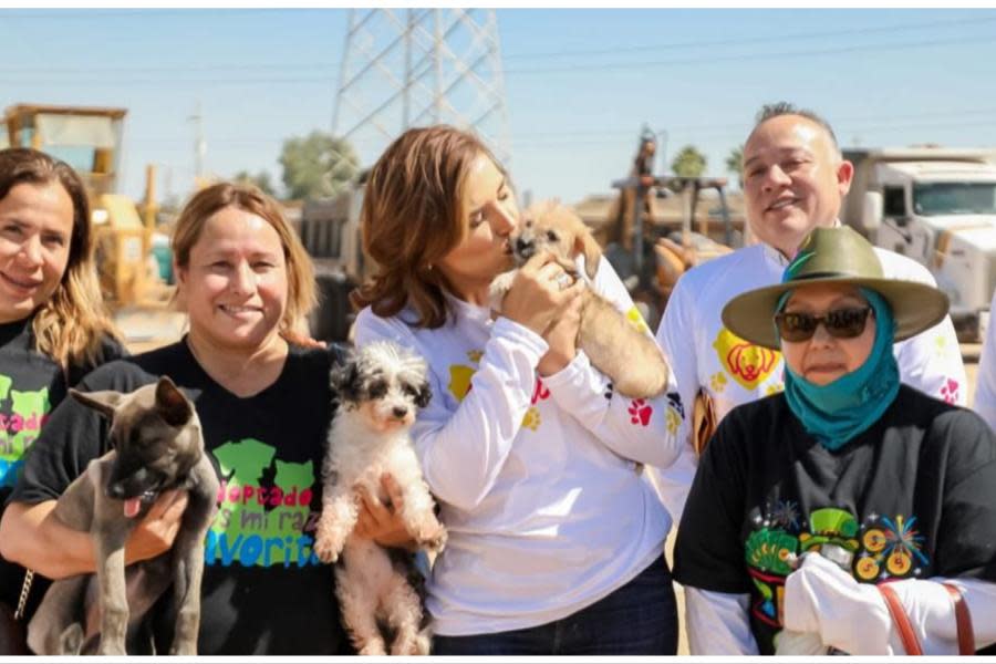 Gobernadora Marina del Pilar construye "Santuario Milly" para mascotas de Baja California en Mexicali