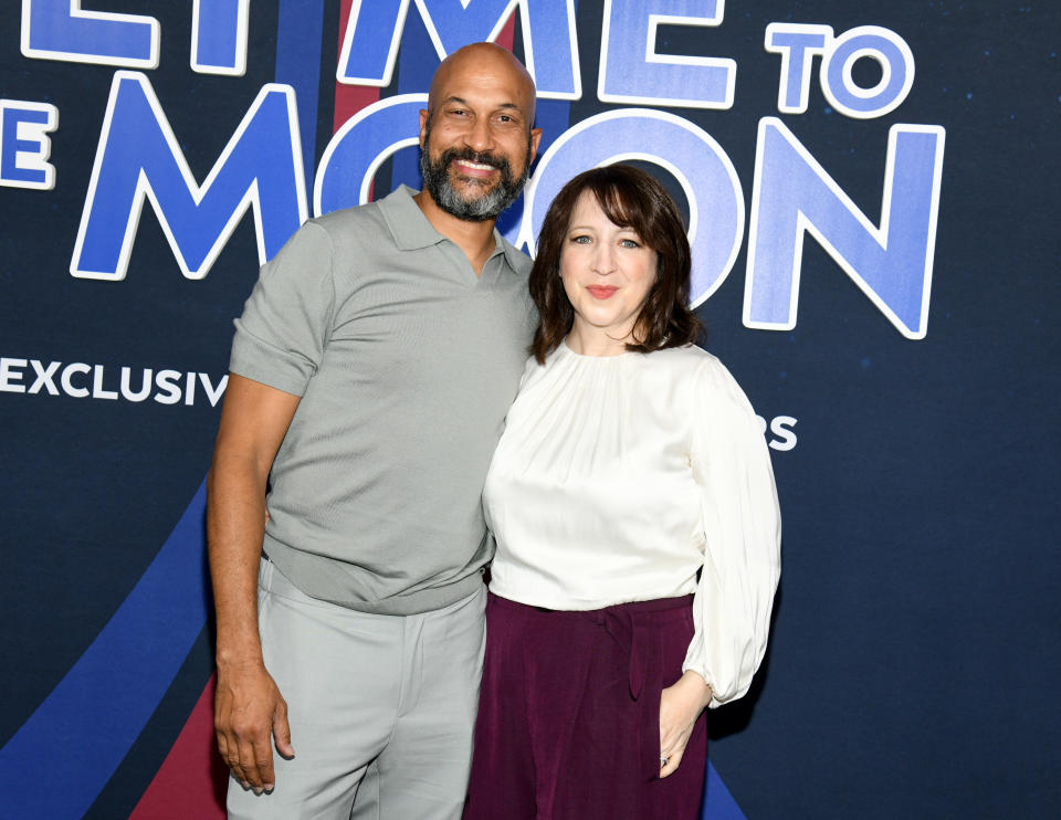Keegan-Michael Key and Elle Key at ‘Fly Me To The Moon’  New York premiere held at the AMC Lincoln Square on July 8, 2024 in New York, New York.